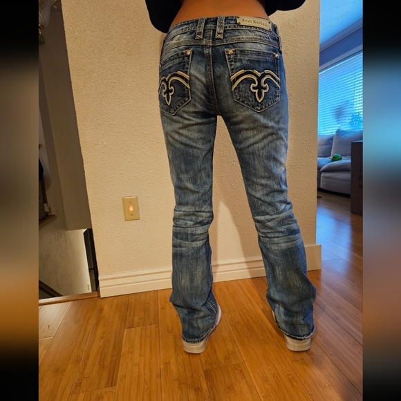 Y2k vintage Rock Revival Alanis Low-rise jeans - Picture 3 of 7